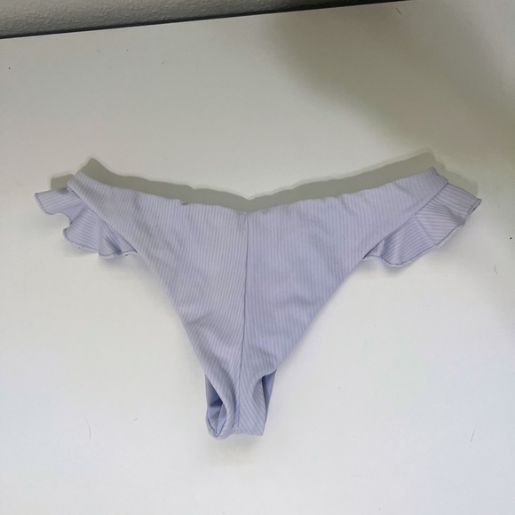 Lavender Ruffle Bikini Bottom - Picture 2 of 2